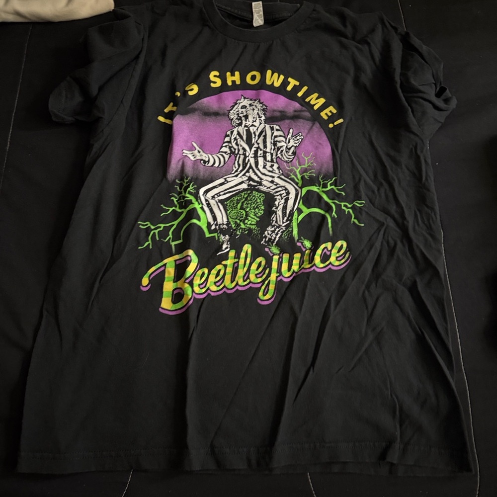 Alstyle Black Beetlejuice Graphic Tee